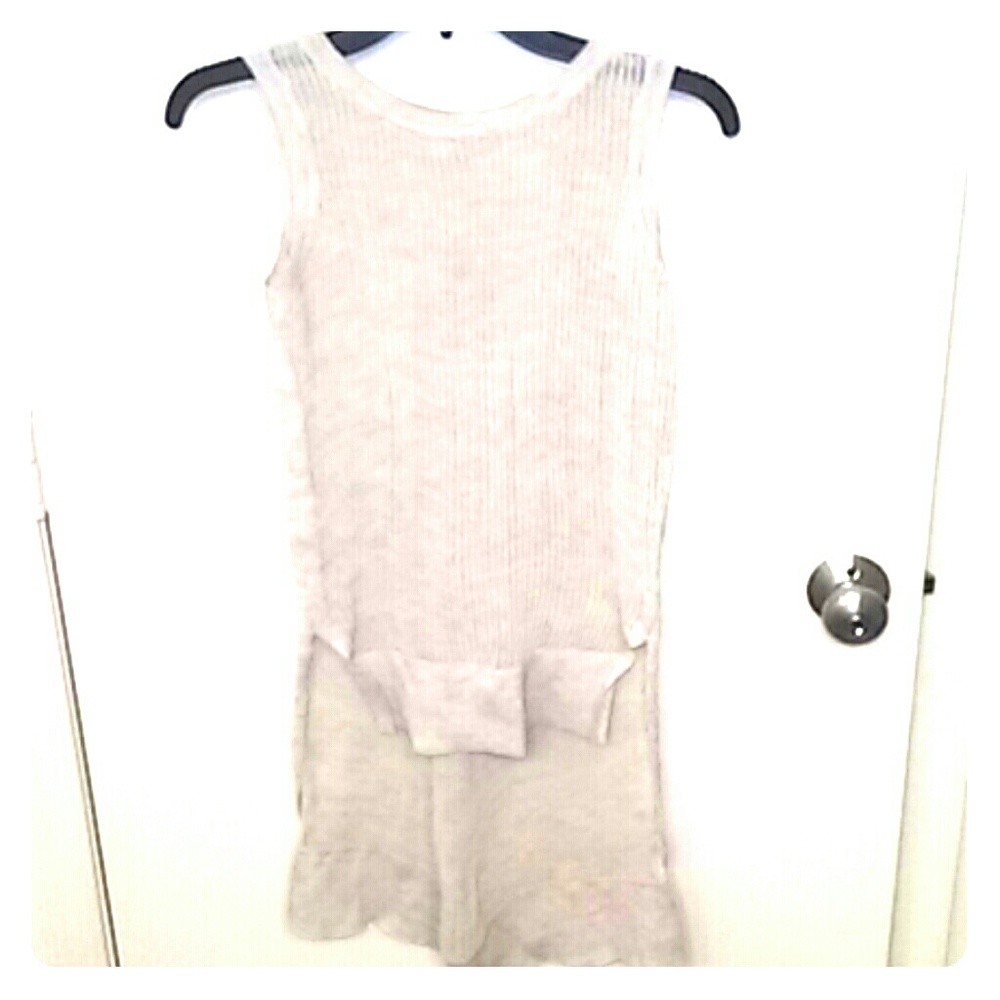 High low linen shirt